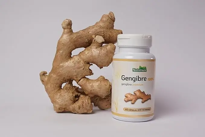 Gengibre Premium - 2 Potes 120 Cápsulas